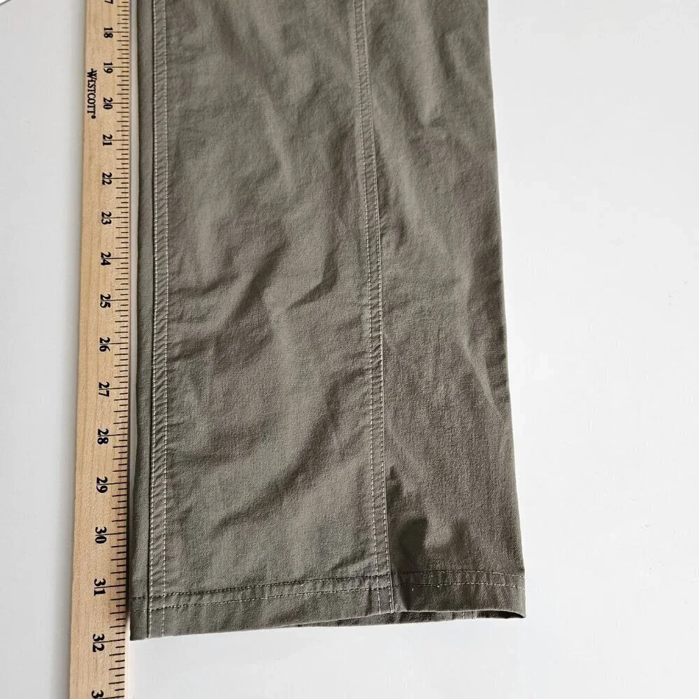 Kuhl Convertible Pants Womens 12 Regular Olive Khaki Anika Softshell Outdoors - Picture 8 of 16